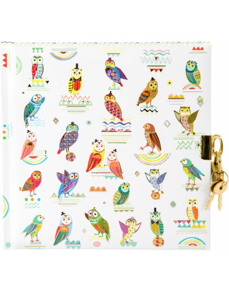 diary Owls - 44 358 Goldbuch