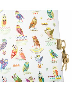 diary Owls - 44 358 Goldbuch