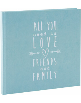 guest book All You Need - turquoise