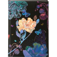 64 344 Goldbuch - notebook Mystery Flower A5