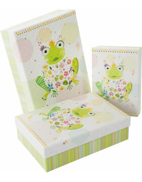HAPPY FROG - set of 3 boxes