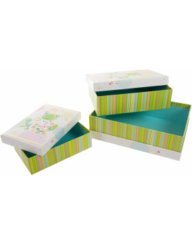 HAPPY FROG - set of 3 boxes