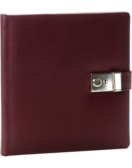 Diary CLASSIC wine red
