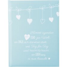 Baby Diary Poetry blue