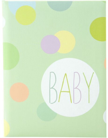 Goldbuch Babytagebuch Baby Dots 21x28 cm 44 illustrierte Seiten