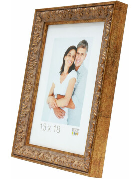 photo frame gold resin 20,0 x28,0 cm S95MA