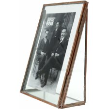 photo frame copper metal 10,0 x15,0 cm S68PA