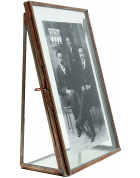 photo frame copper metal 15,0 x20,0 cm S68PA