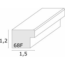 Dreifachrahmen grau Holz 10,0 x15,0 cm S68FV