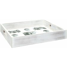 serving tray white wood 9 photos