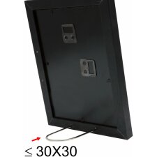 wooden frame S66KF2 black 40x60 cm