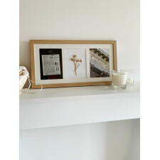 multi picture frame S66KB3 natural 3 photos 15x20 cm