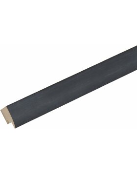 Cadre en bois S54S noir 10,0 x10,0 cm