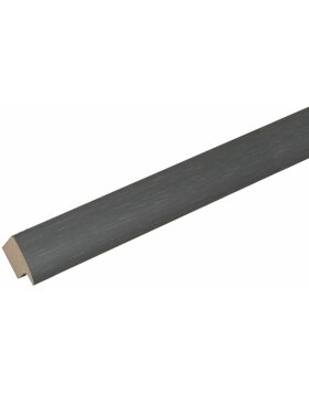Cornice di legno Deknudt S54S grigio 10x20 cm