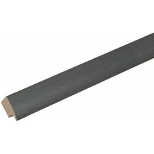 Cornice in legno Deknudt S54S grigio 15x15 cm