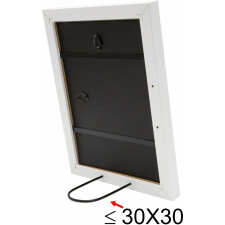 wooden frame S54S white 20,0 x25,0 cm