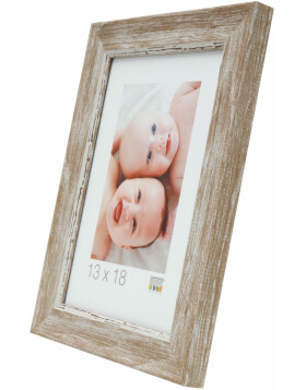 photo frame beige resin 15,0 x15,0 cm S45WF