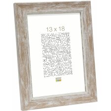 photo frame beige resin 15,0 x15,0 cm S45WF