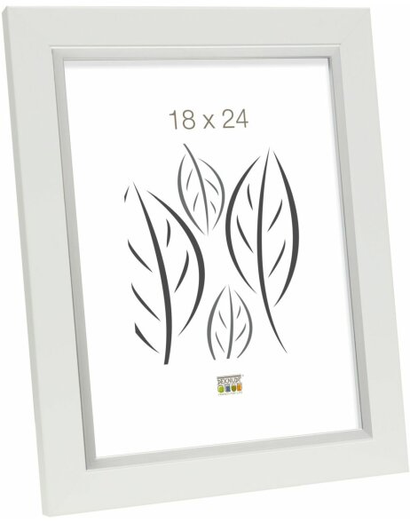 Portarretratos pl&aacute;stico blanco 24,0 x30,0 cm S45VK