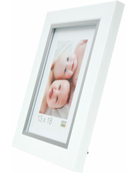 Cadre photo blanc plastique 30,0 x40,0 cm S45VK