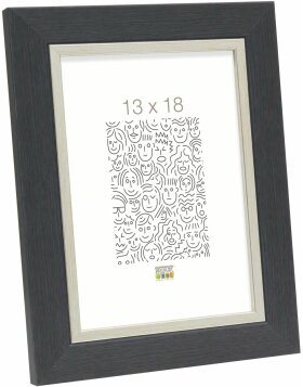 photo frame grey resin 20,0 x30,0 cm S45VF