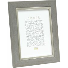 photo frame grey resin 20,0 x28,0 cm S45VF