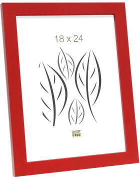 Cornice di legno S45S rosso 10,0 x15,0 cm