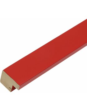 Rama drewniana S45S czerwona 62,0 x93,0 cm