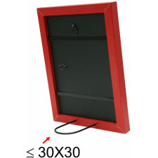 Marco de madera S45S rojo 62,0 x93,0 cm