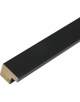 Holzrahmen S45S schwarz 20,0 x20,0 cm
