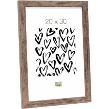 picture frame brown wood 30,0 x60,0 cm S45RH