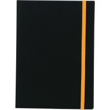 Cuaderno certificado A5 Linum negro