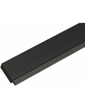Bilderrahmen schwarz Kunststoff 18,0 x24,0 cm S45CF