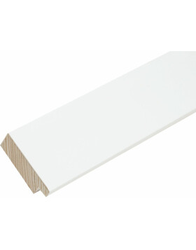 Bilderrahmen weiß Holz 13,0 x18,0 cm S43BK