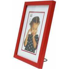 wooden frame S43AK4 red 20x25 cm (15x20 cm)