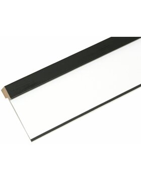 wooden frame S43AK2 black 18x24 cm (13x18 cm)