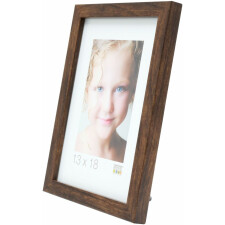 photo frame S43AH3 brown wood 20,0 x25,0 cm