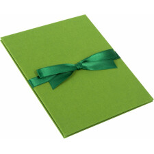Leporello folder Linum light green