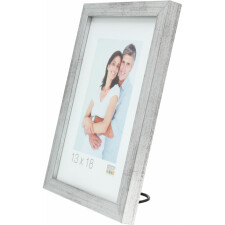 wooden frame S43AD1 silver 15x15 cm
