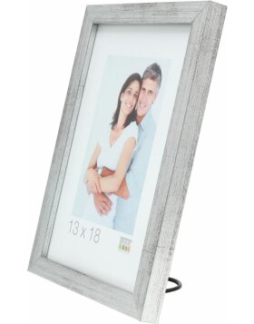 wooden frame S43AD1 silver 20x28 cm