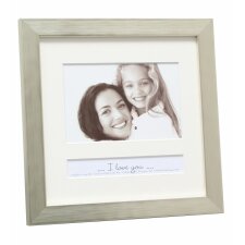 picture frame S41VL9 with text field silver