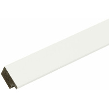 Bilderrahmen S41VH1 weiß Kunststoff 13,0 x18,0 cm