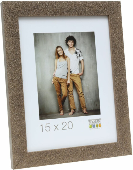 photo frame gold resin 20,0 x20,0 cm