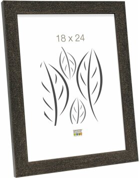 photo frame black resin 13,0 x18,0 cm