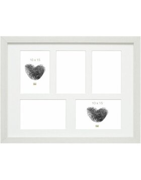 GRANDSON BRUSHED SILVER PHOTO PICTURE FRAME 6X4 10x15cm PORTRAIT WITH HEARTS 