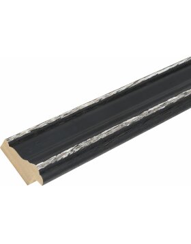 Cornice in legno nero 40,0 x50,0 cm S221F