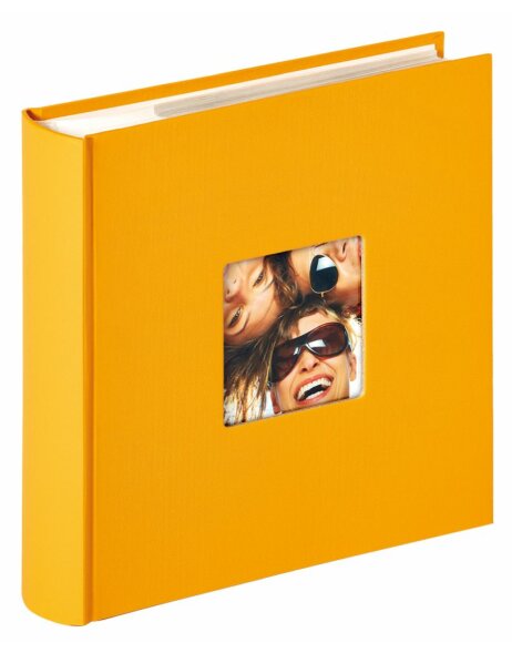 Memo slip-in album Fun 200 pictures 10x15 cm yellow