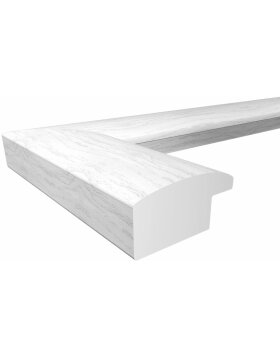 Wewnętrzna ramka drewniana 10x15 cm biała