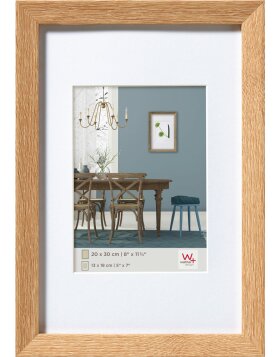 Walther wooden frame Fiorito 20x30 cm light oak with mat...