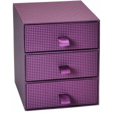 Purple small photo box Sirio